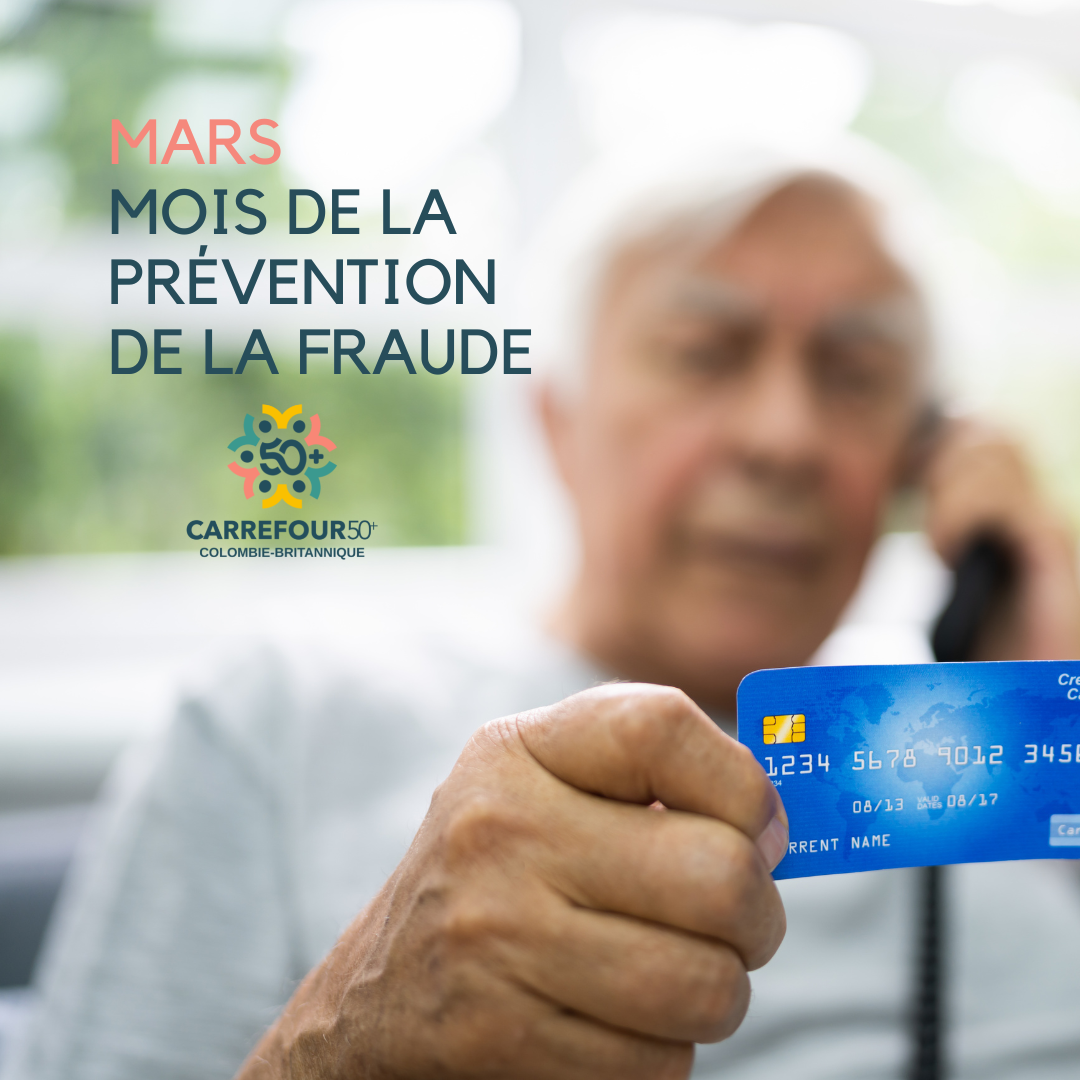 FRAUDE: la vigilance est de mise!