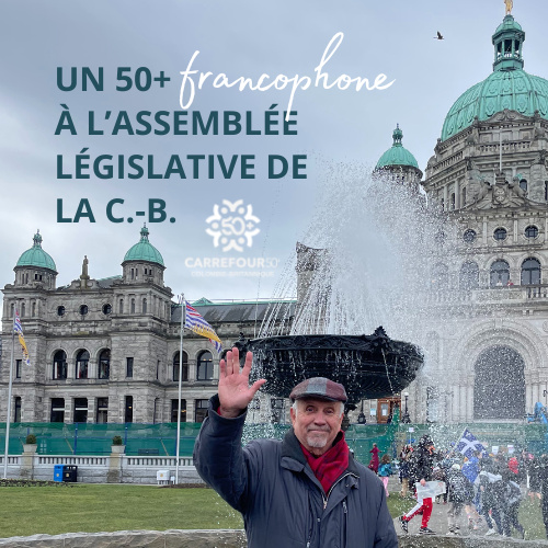 Un 50+ à l’Assemblée législative de la C.-B.