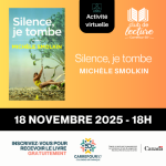 Club de lecture : Silence, je tombe!